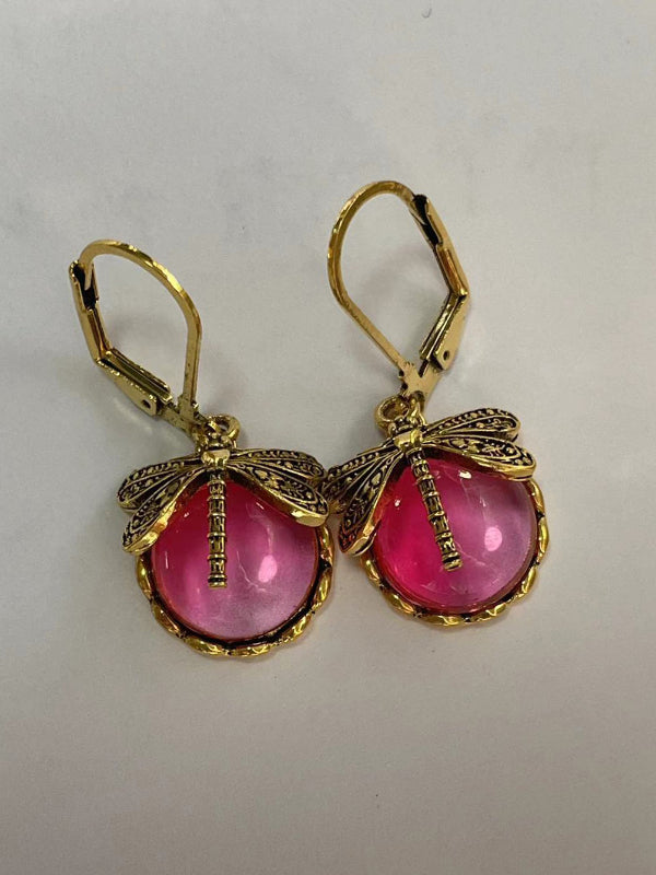 Vintage Dragonfly Earrings