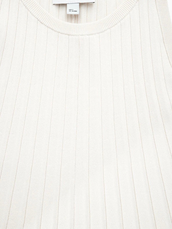 Trendy Pleated A-line Round Neck Dress