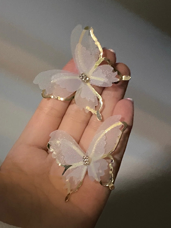 Vintage Butterfly Earrings