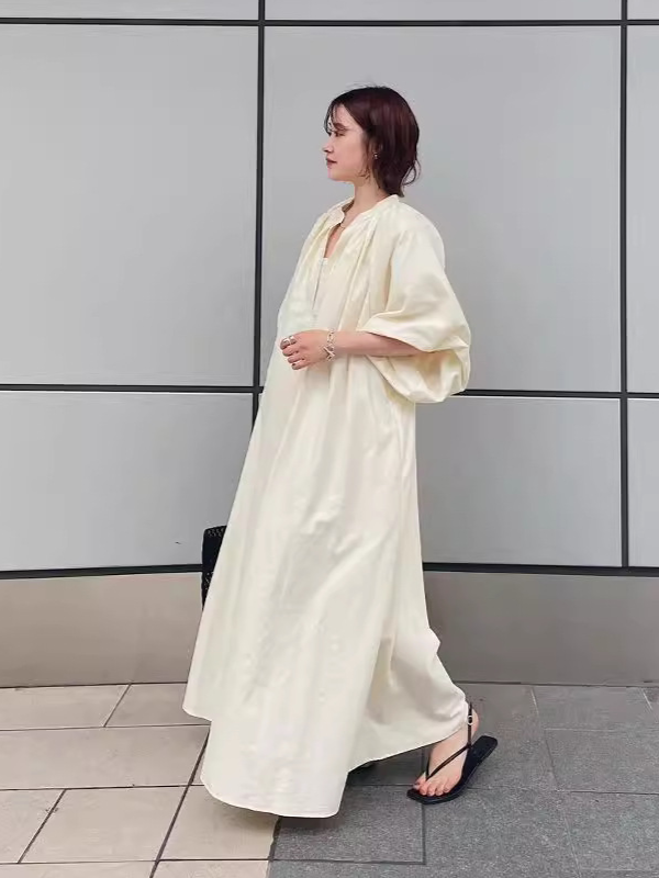 Japanese style loose and comfortable casual dress – girlgard Japanese style loose and comfortable casual dress – girlgard