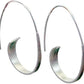 Round Geometric Spiral Earrings