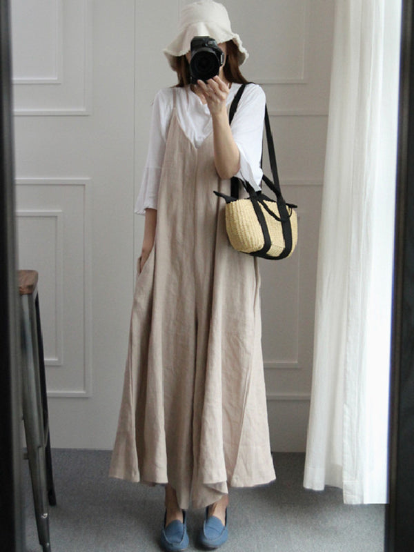 Fashion Loose Wide-leg Jumpsuit