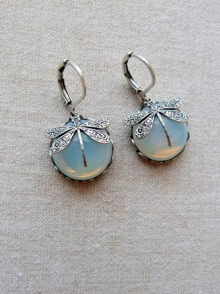 Vintage Dragonfly Earrings
