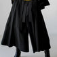 Loose Wide-leg Lace-up Casual Trousers Pants