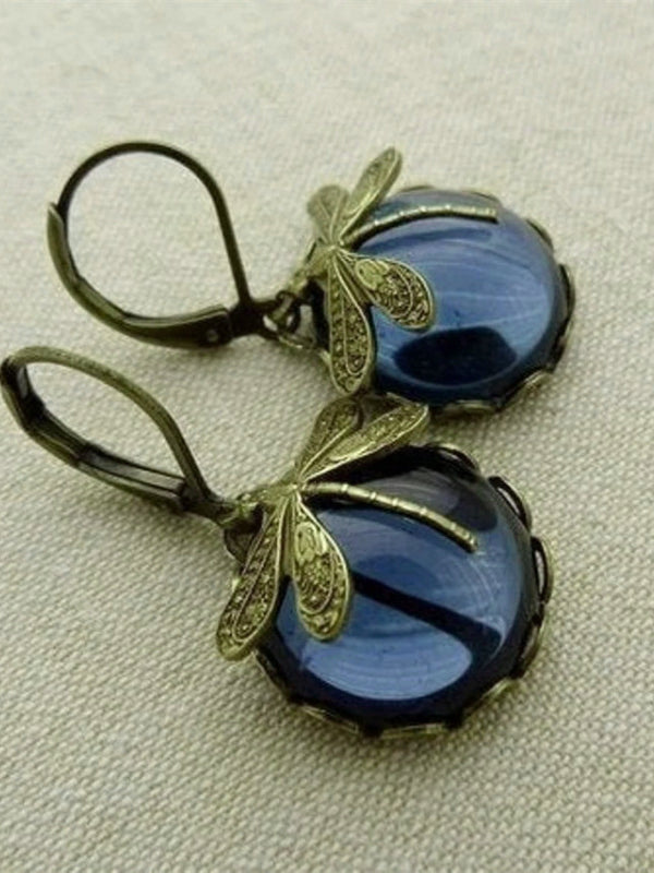 Vintage Dragonfly Earrings