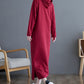 Loose Fashion Cotton Solid Color Dress