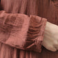Loose Fake Two-Piece Cotton Linen Dress