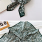 Cotton and linen small square scarf silk scarf women's spring, autumn and summer fashion versatile decorative four-season scarf with neck protection scarf