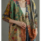 Retro printed long sleeve sweater4