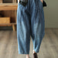 Vintage Pinch Pleated Jean Pants