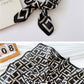 Cotton and linen small square scarf silk scarf women's spring, autumn and summer fashion versatile decorative four-season scarf with neck protection scarf