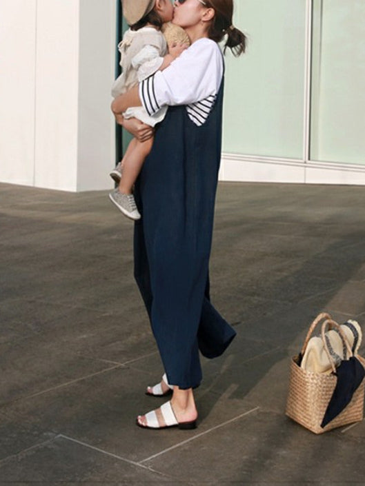 Fashion Loose Wide-leg Jumpsuit