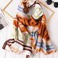 Multicolor Printed Warm Sun-Proof Silk Scarf