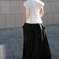 Fashion Sleeveless Round Neck Panel Long Dress