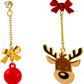 Vintage Cute Cartoon Christmas Party Drop Earrings Accessories