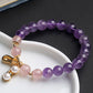 Original Colorful Crystal Heart&Shell&Peanut Bracelet