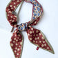 Original Floral Sun-Protection Silk Scarf