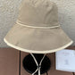 Color Matching Sun-Protection Big-Brim Fisherman Hat