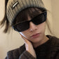 Stylish Letter Patch Solid Color Casual Headwear