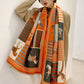 Imitation Cashmere Warm Wagon Scarf