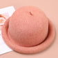 Simple Casual 9 Colors Lamb Wool Fisherman Hat