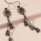 Halloween Pumpkin Spider Bat Earrings