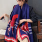 Personality Warm Cartoon Print Shawl&Scarf