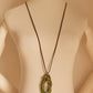 Retro National Wood Necklace
