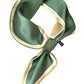 Original Solid Color Hair Band&Silk Scarf