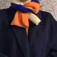 Original Contrast Colors Split-Joint Knitted Scarf