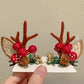 Christmas 10 Colors Handmade Elk Headwear