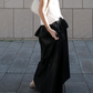 Fashion Sleeveless Round Neck Panel Long Dress