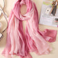 Original Gradient Split-Joint Shawl&Scarf