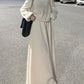 Long-sleeved Chic T-shirt Top&High-waist Casual Skirt Two-piece Set