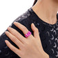 Ruffled Metal Ring/Ear Clip Dual Use Open Ring