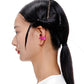 Ruffled Metal Ring/Ear Clip Dual Use Open Ring