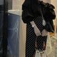 Fashion Slanted Shoulder Design Puff Sleeve Top