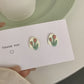 Original Tulip Geometry Earrings Accessories