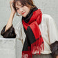 Both-side Warm Tasseled Super Long Scarf
