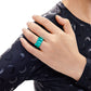 Ruffled Metal Ring/Ear Clip Dual Use Open Ring
