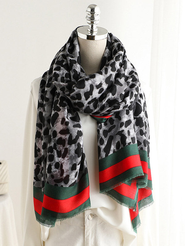 Original Leopard Sun-Protection Silk Scarf