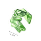 Ruffled Metal Ring/Ear Clip Dual Use Open Ring
