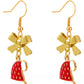 Vintage Cute Cartoon Christmas Party Drop Earrings Accessories