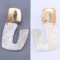New Fashion Succinct Acrylic Earring