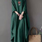 Loose Oversized Cotton Linen Dress