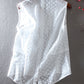 Fashion V Neck Cotton Beaded Sleeveless Shirt Top