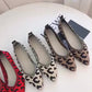 Trendy Original Leopard woven Flat Shoes