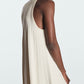 Trendy Pleated A-line Round Neck Dress
