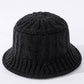 Original Solid Knitting Bucket Hat