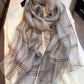 Personality Warm Striped Plaid Scarf